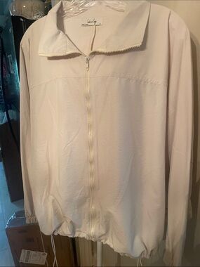 Sadie & Sage Light Pink Zip-Front Women's Jacket